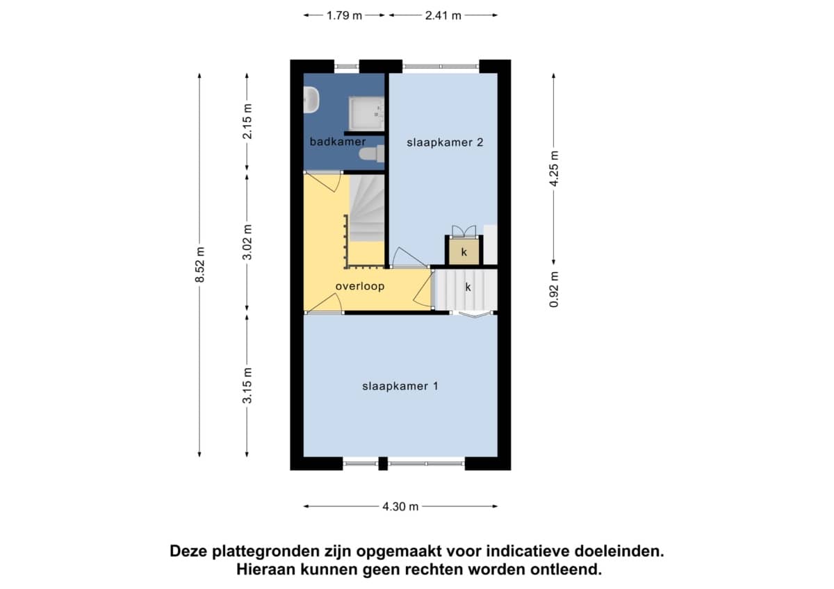 1e verdiep
